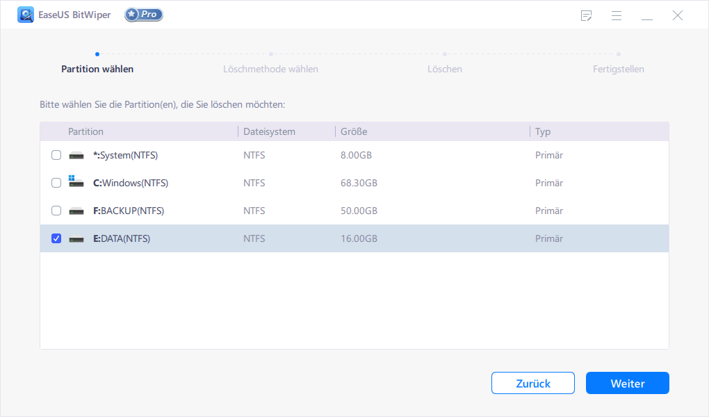 EaseUS BitWiper – Screenshot 2