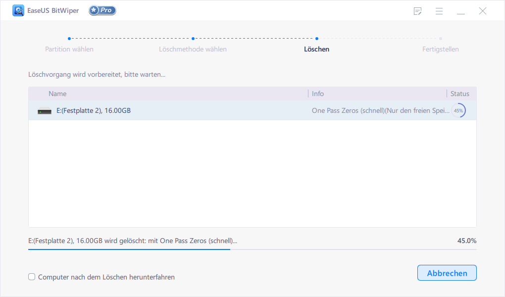 EaseUS BitWiper – Screenshot 4